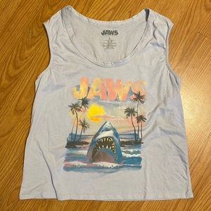 JAWS Movie Crop Top Tank Top Woman’s Sz L
